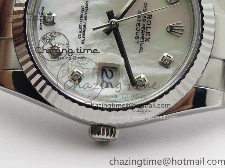 Best AAA Replica Sites A 3582 SS Noob Diam Best DateJust MOP HighQuality Dial 41mm Edition 1:1 Bezel 126334 On Bracelet Oyster Fluted 1217